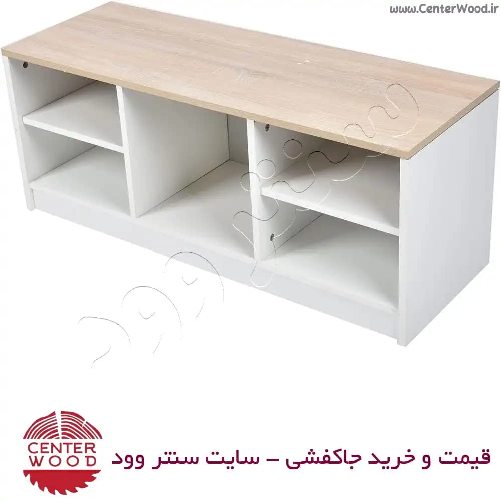 جاکفشی نیمکتی ساده کد 2146 — تصویر ۴