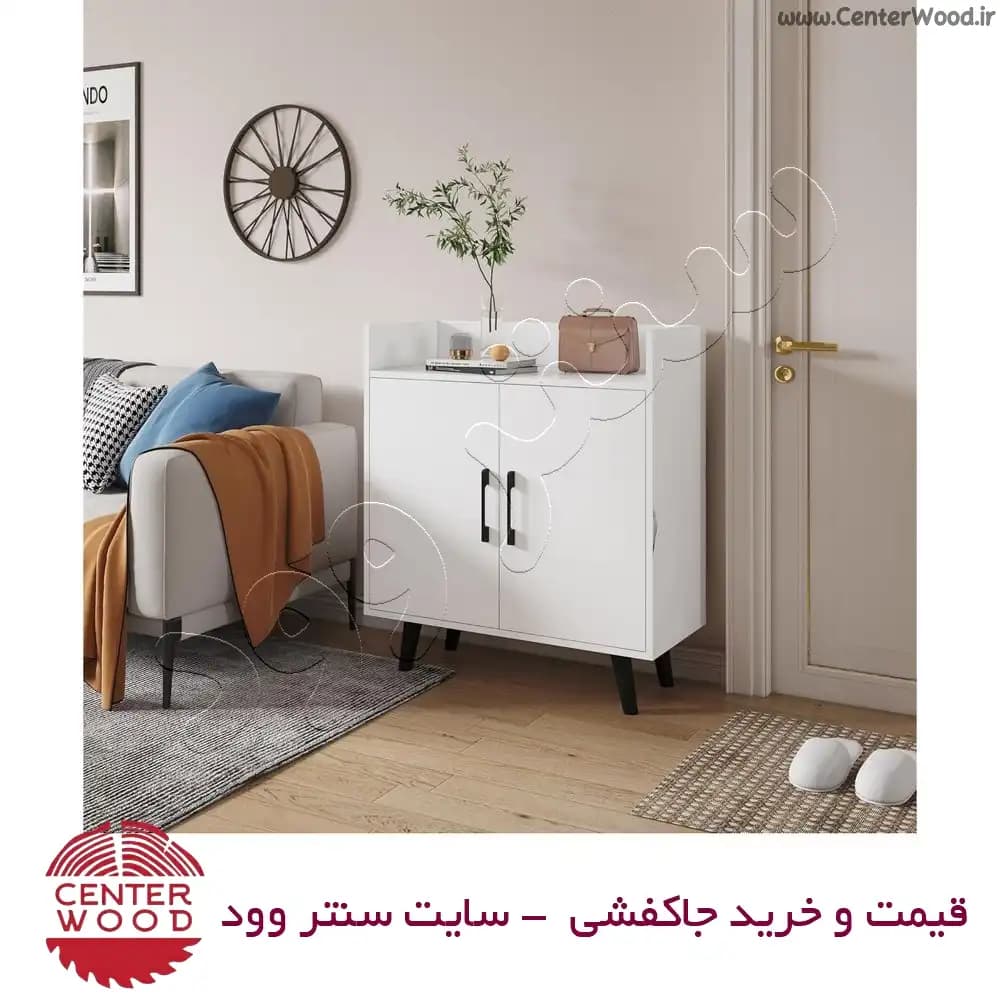 جاکفشی درب کابینتی طاقچه دار کد 036 — تصویر ۸