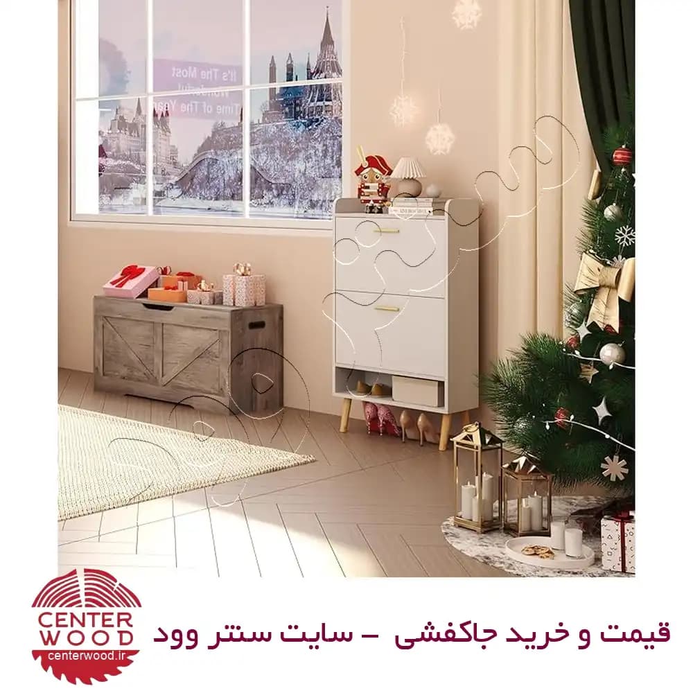 جاکفشی داشبوردی دو درب باکس دار کد 01 — تصویر ۵