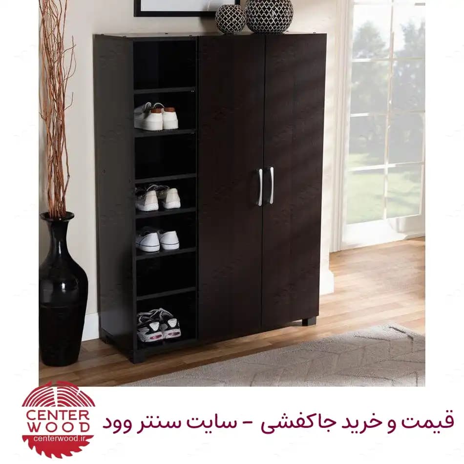 جاکفشی دو درب کابینتی کد 091 — تصویر ۳