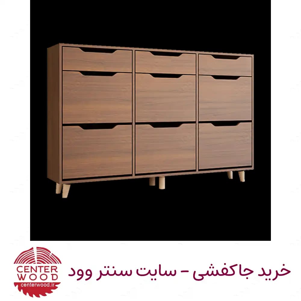 جاکفشی داشبوردی سه درب 3 کشو کد 066 — تصویر ۶