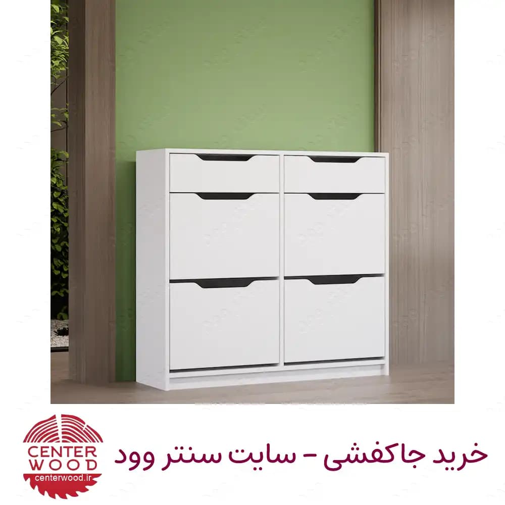 جاکفشی داشبوردی چهار درب دو کشو کد 052