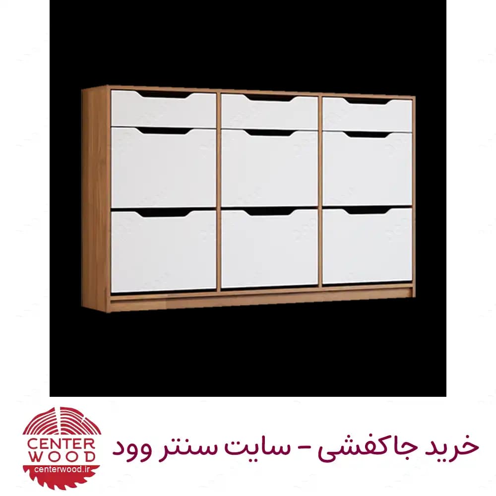 جاکفشی داشبوردی 6 درب 3 کشو کد 047 — تصویر ۳