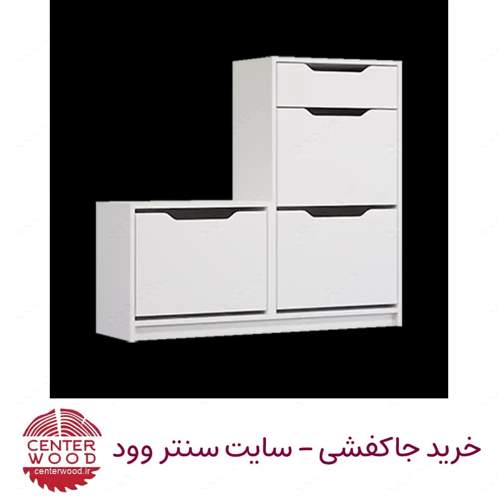 جاکفشی داشبوردی 3 درب تک کشو کد 045