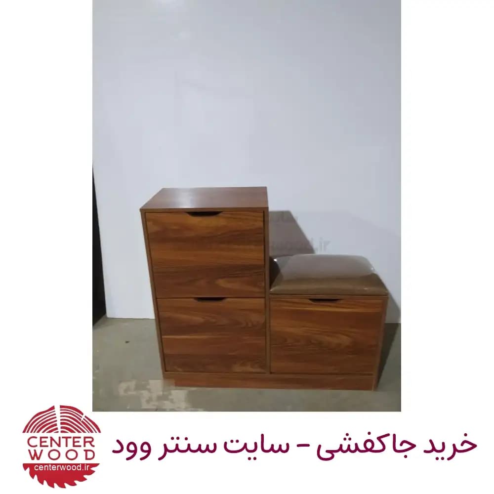 جاکفشی جنس ملامینه درب داشبوردی کد 2028 — تصویر ۲