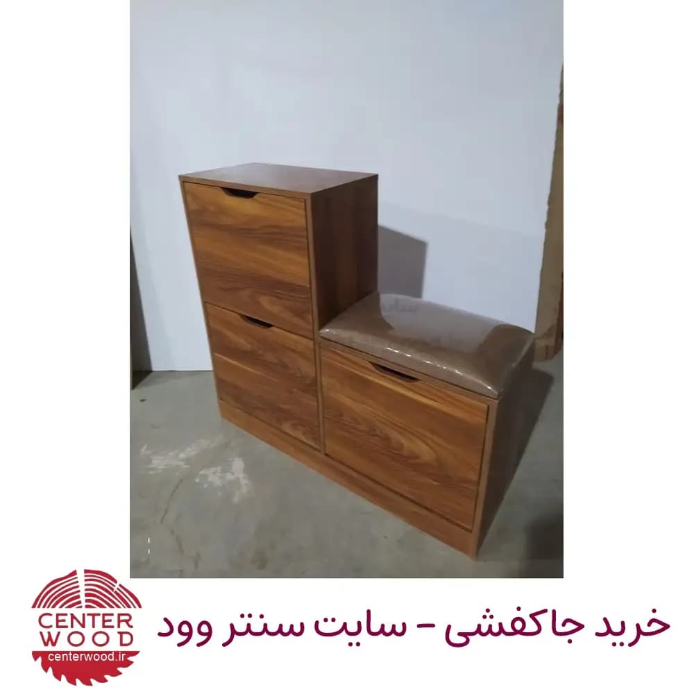 جاکفشی جنس ملامینه درب داشبوردی کد 2028 — تصویر ۴