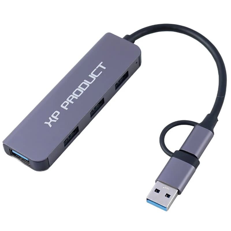 هاب 4 پورت Type-C / USB 3.0 ایکس پی پروداکت XP-H829U — تصویر ۴