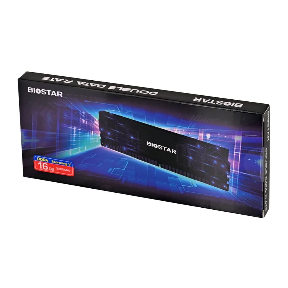 رم کامپیوتر بایواستار مدل Storming V 16GB DDR4 3200MHz CL16 — تصویر ۳