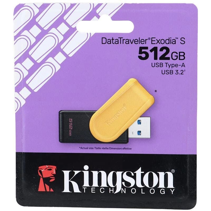 فلش 512 گیگ کینگستون USB3.2 — تصویر ۲