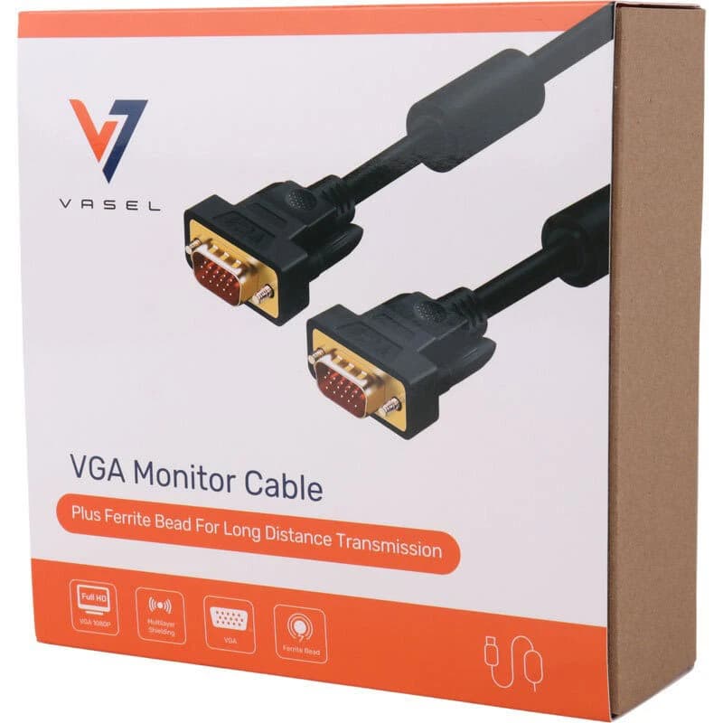 کابل VGA واصل Vasel طول 1.5 متر — تصویر ۵