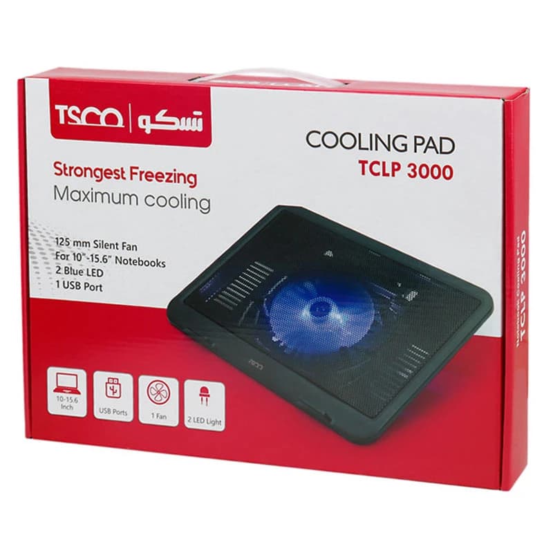 کول پد لپ تاپ TSCO TCLP-3000 — تصویر ۳
