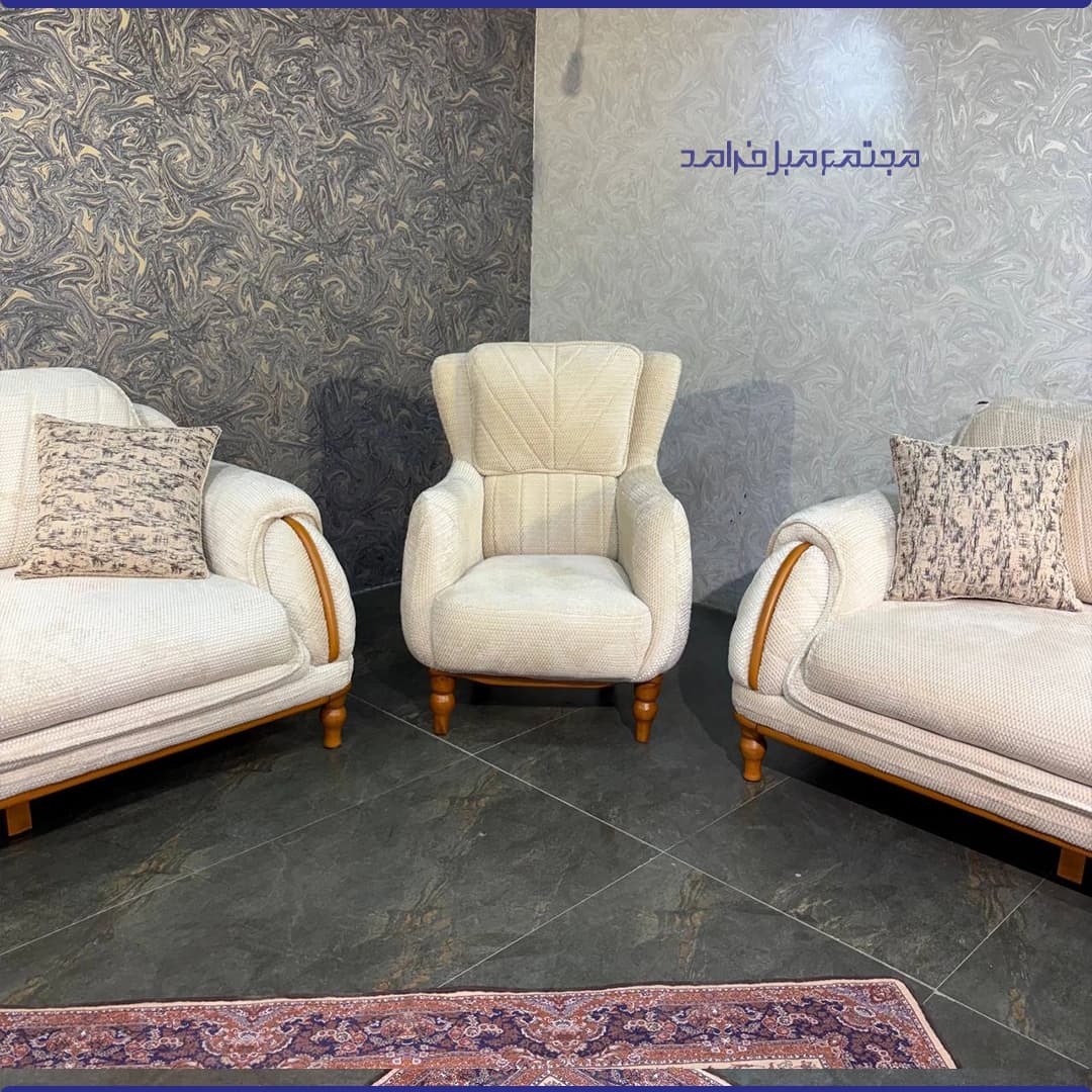 مبلمان راحتی 8 نفره مدل میلان — تصویر ۲