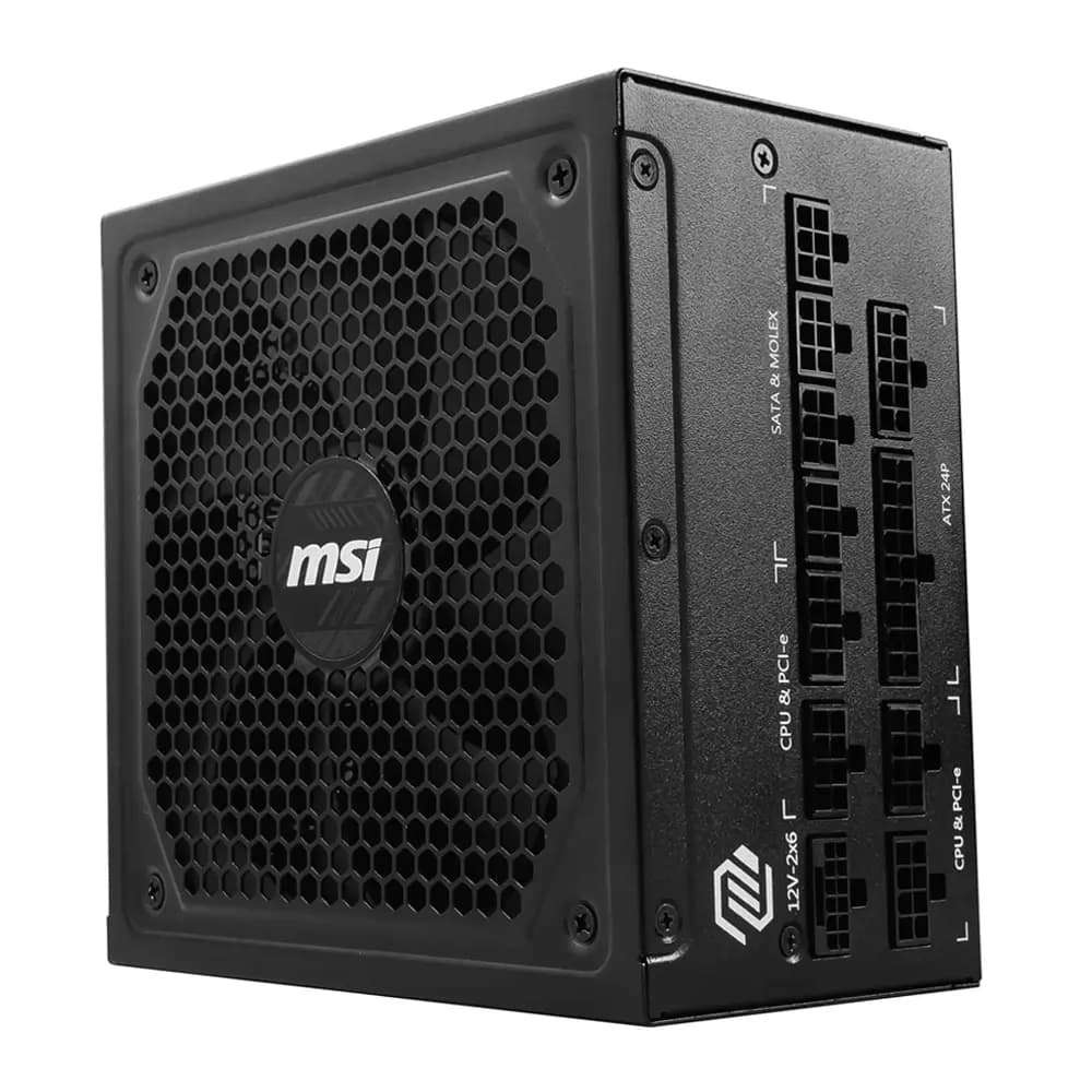 منبع تغذیه ام اس آی مدل MAG A1000GL PCIE5 — تصویر ۳