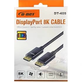 کابل تبدیل DisplayPort دی نت مدل DT_4O5_8K طول 1.5 متر