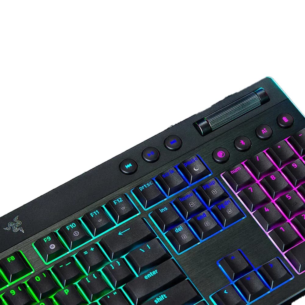 کیبورد گیمینگ ریزر مدل BLACKWIDOW V4 LOW-PROFILE HYPERSPEED – Yellow Switch — تصویر ۷