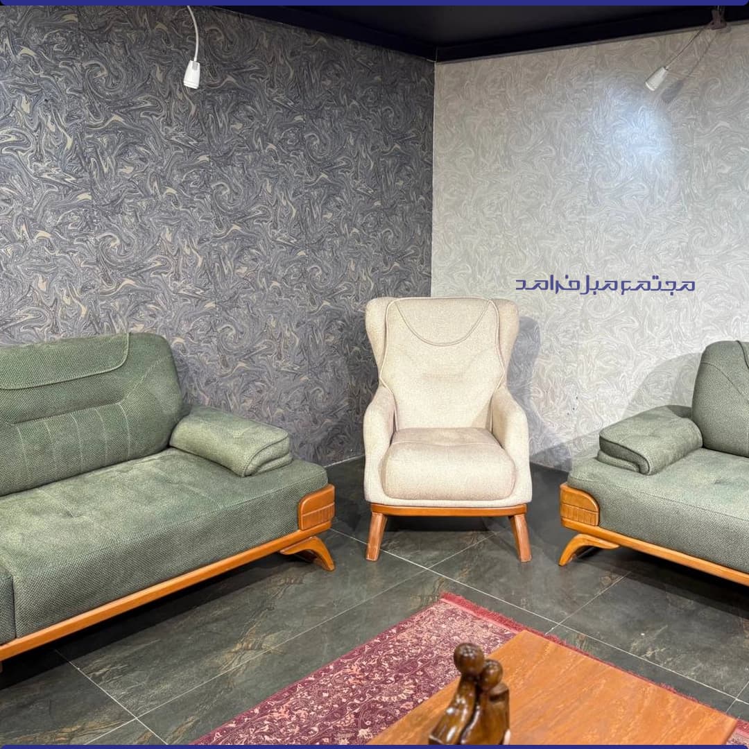 مبل راحتی 8 نفره مدل ویکتور مکانیزم دار — تصویر ۴