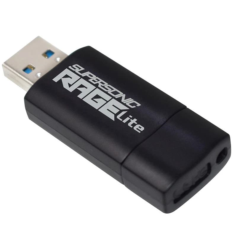 فلش 256 گیگ پاتریوت Patriot Supersonic Rage Lite USB3.2 — تصویر ۳