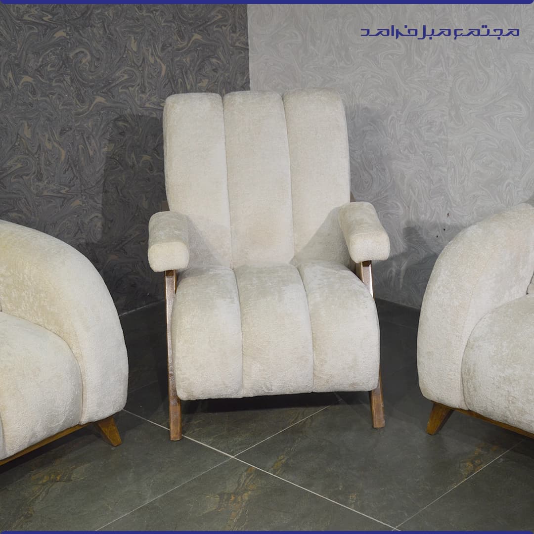 مبلمان راحتی 8 نفره مدل ایپک با جلو مبلی و دو عسلی — تصویر ۴