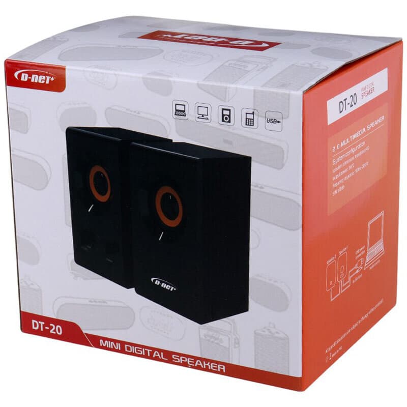 اسپیکر دسکتاپ دی-نت مدل DT-20 — تصویر ۱۱