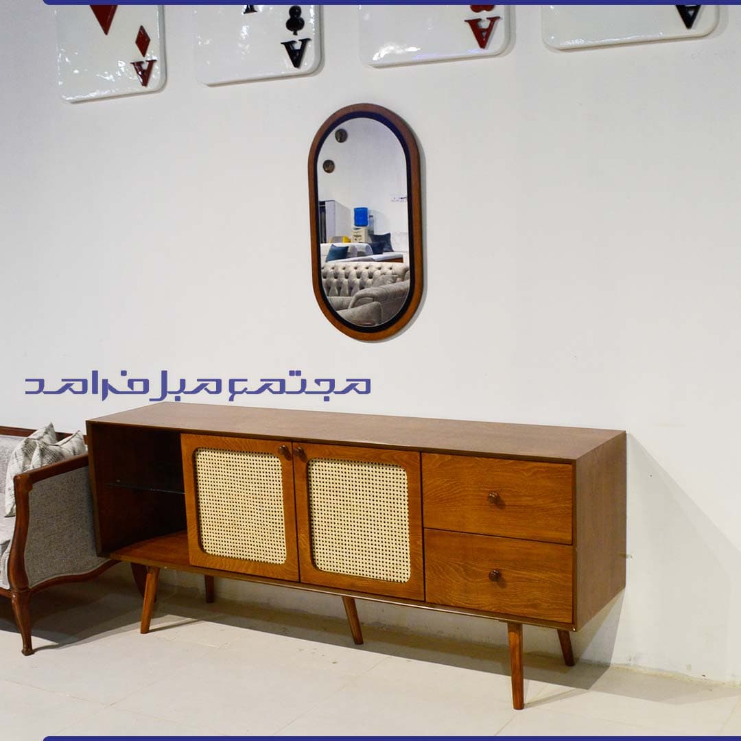 میز کنسول مدل آیینه دامون — تصویر ۲