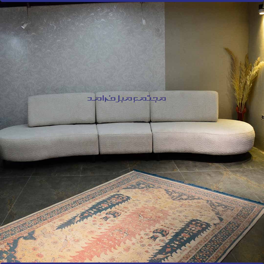 مبل راحتی 8 نفره مدل لوبیایی — تصویر ۸