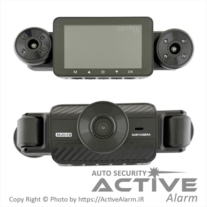 دوربین ثبت وقایع DashCam مدل X346-WiFi با کیفیت UHD [چهار دوربین] — تصویر ۵
