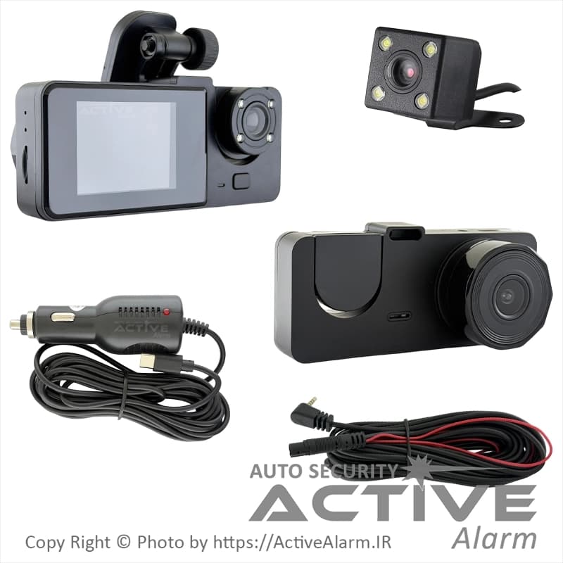 دوربین ثبت وقایع DashCam مدل DA-X233-WiFi با کیفیت FHD [سه دوربین] — تصویر ۲