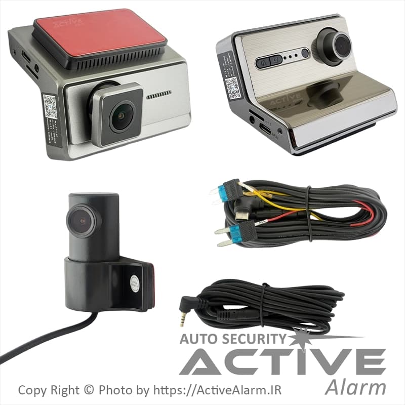 دوربین ثبت وقایع DashCam مدل Q7-WiFi با کیفیت 2K [سه دوربین] — تصویر ۲