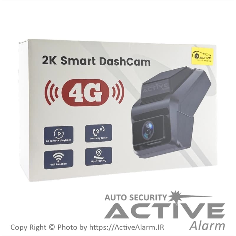 دوربین ثبت وقایع سیم‌کارتی 4G مدل DAT-26-WiFi با کیفیت 2K [دو دوربین] — تصویر ۳