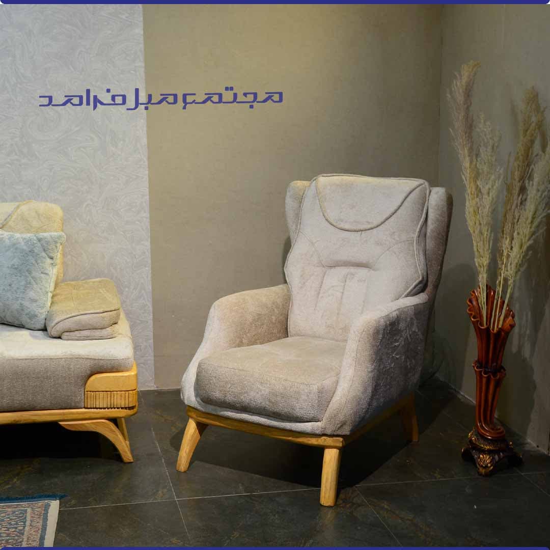مبل راحتی 8 نفره مدل ویکتور نسکافه ای — تصویر ۳