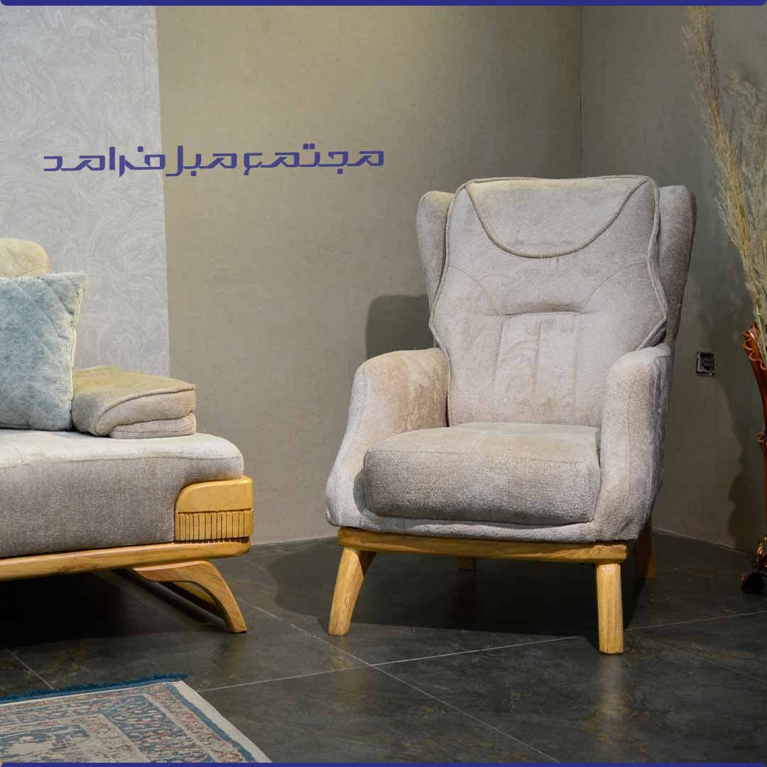 مبل راحتی 8 نفره مدل ویکتور نسکافه ای — تصویر ۸