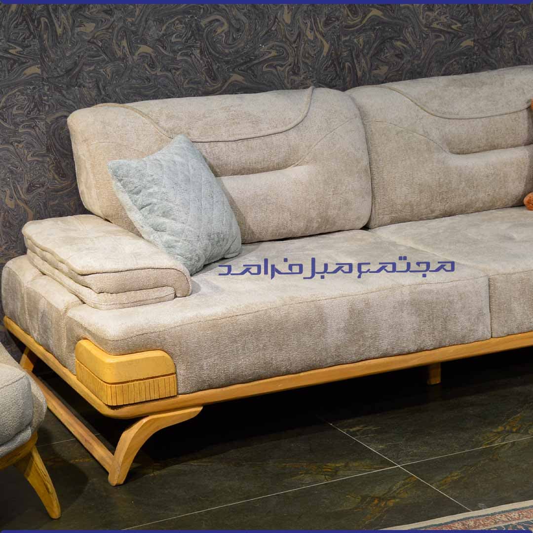 مبل راحتی 8 نفره مدل ویکتور نسکافه ای — تصویر ۵