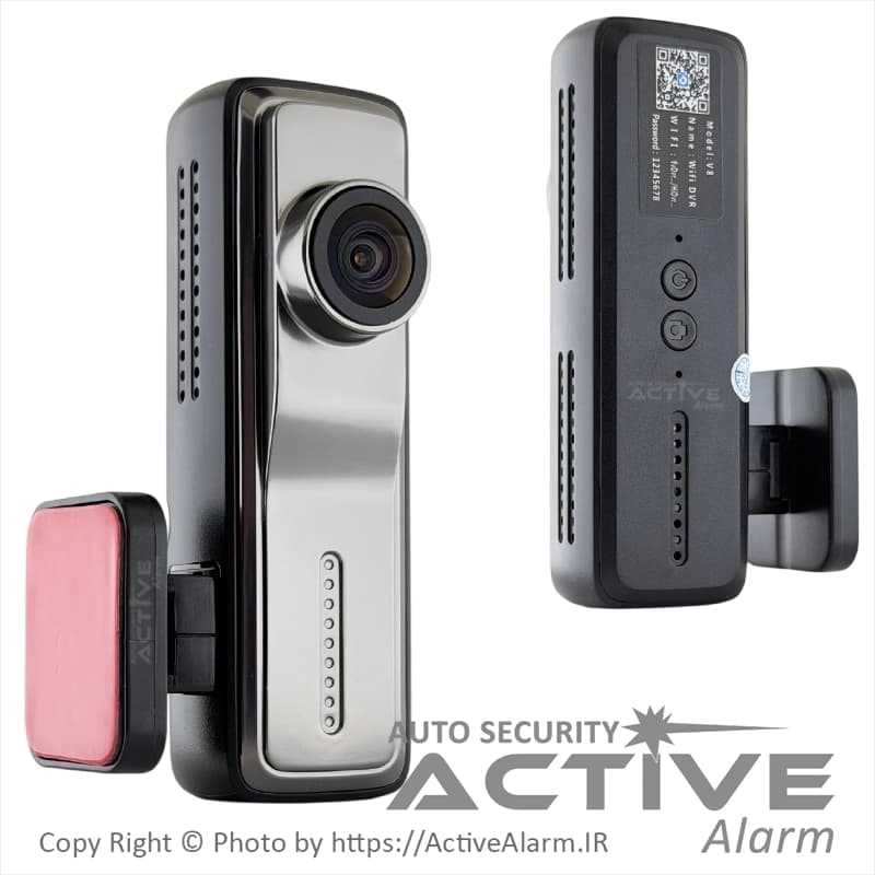 دوربین ثبت وقایع DashCam مدل V8-WiFi با کیفیت 1080P [تک دوربین] — تصویر ۴