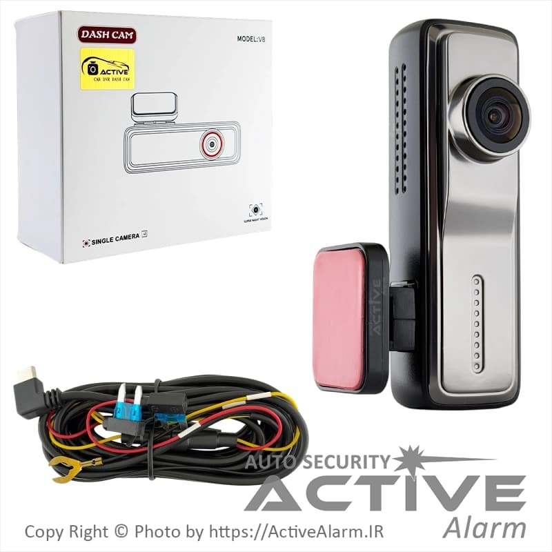 دوربین ثبت وقایع DashCam مدل V8-WiFi با کیفیت 1080P [تک دوربین]
