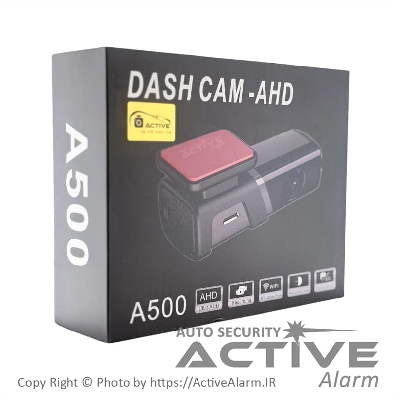 دوربین ثبت وقایع DashCam مدل A500-WiFi با کیفیت AHD [تک دوربین] — تصویر ۲