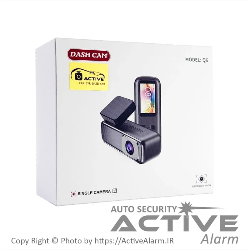 دوربین ثبت وقایع DashCam مدل Q6-WiFi با کیفیت 2K [تک دوربین] — تصویر ۳