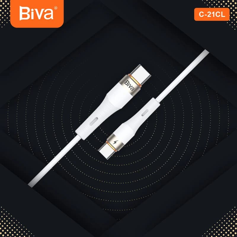 کابل تبدیل USB-C بیوا مدل C-21CC — تصویر ۲