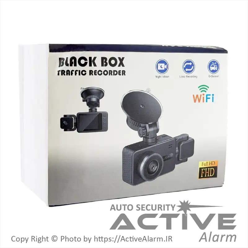 دوربین ثبت وقایع BlackBox مدل S22-Wifi [سه دوربین] — تصویر ۳