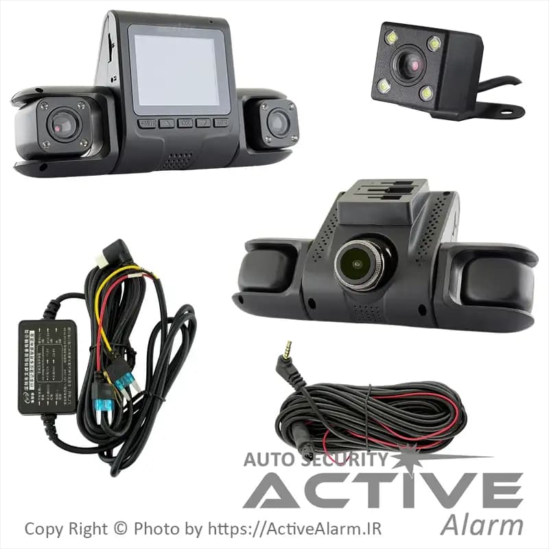 دوربین ثبت وقایع DashCam مدل D65-WiFi [چهار دوربین] — تصویر ۲