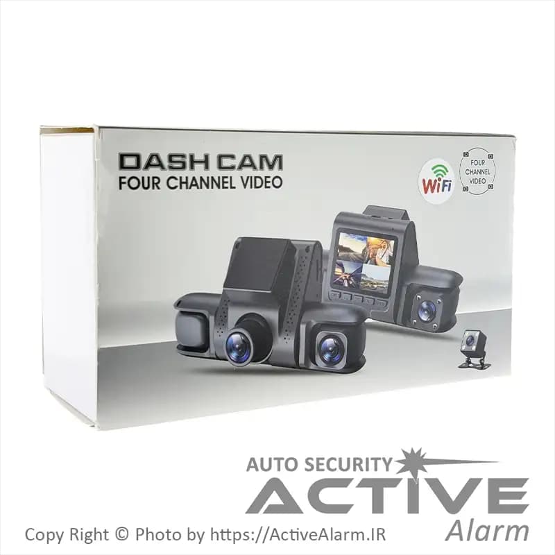 دوربین ثبت وقایع DashCam مدل D65-WiFi [چهار دوربین] — تصویر ۳