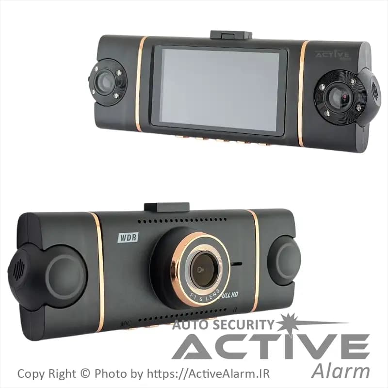 دوربین ثبت وقایع Vehicle Blackbox DVR مدل D433 [چهار دوربین] — تصویر ۲