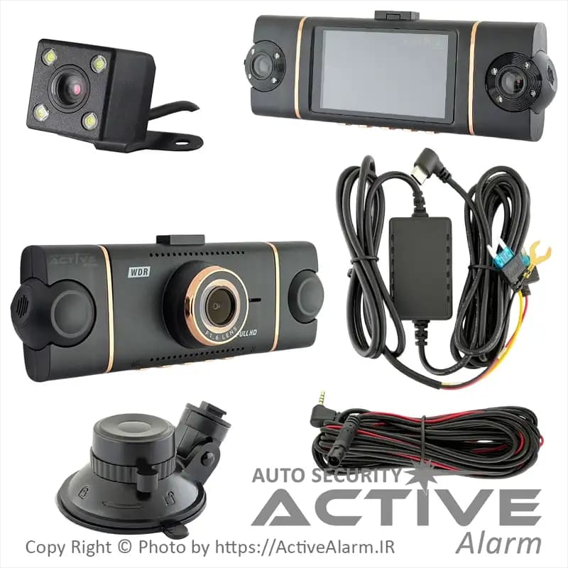 دوربین ثبت وقایع Vehicle Blackbox DVR مدل D433 [چهار دوربین] — تصویر ۸