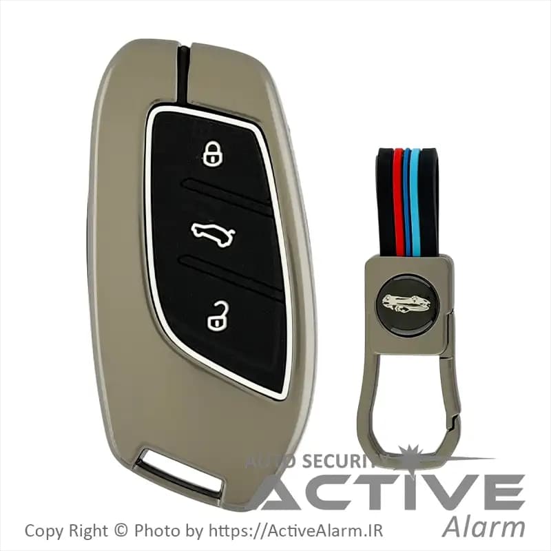 کاور فلزی سیلیکونی ریموت فابریک ام جی GT،5،6
