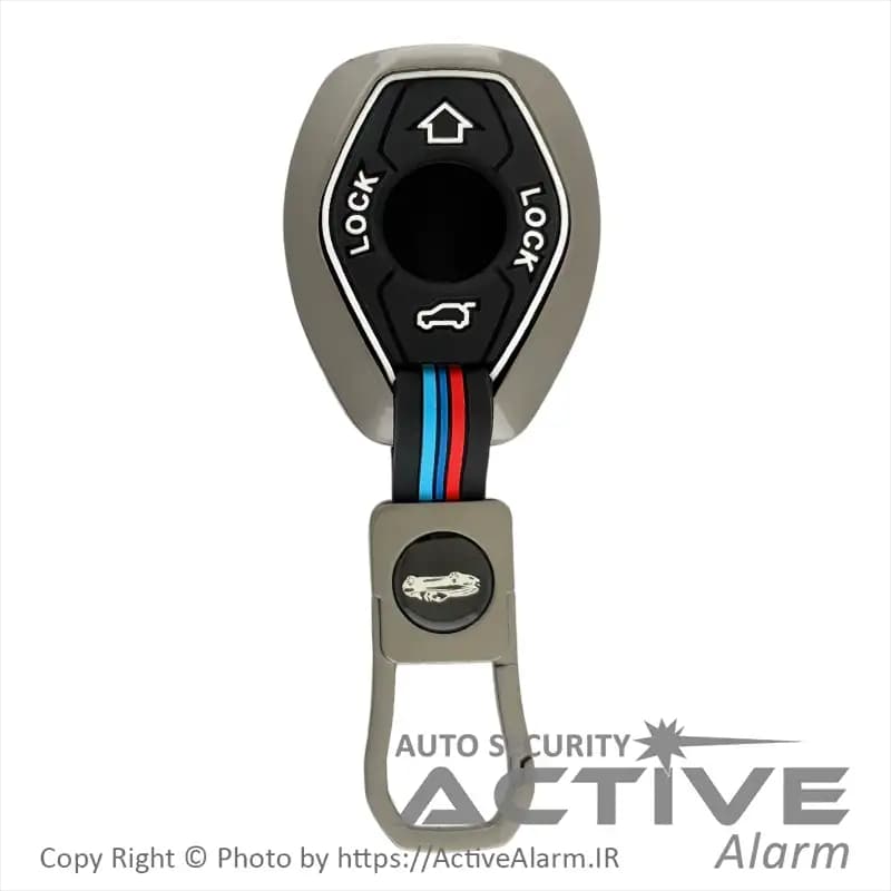 کاور فلزی سیلیکونی ریموت بی‌ام‌و BMW کلیدی — تصویر ۲