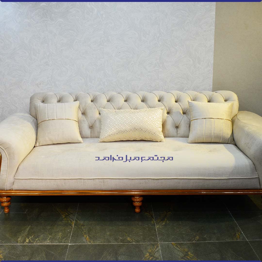 مبل راحتی 8 نفره مدل روما (بدون جلومبلی و عسلی) — تصویر ۳