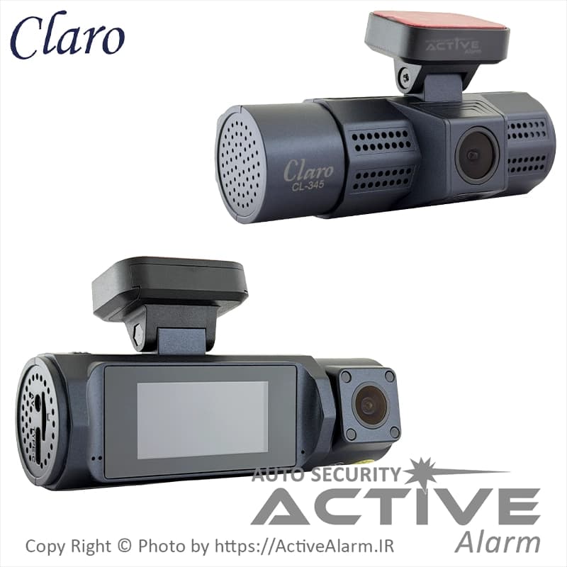 دوربین ثبت وقایع کلارو Claro مدل CL-345-WiFi [سه دوربین] — تصویر ۷