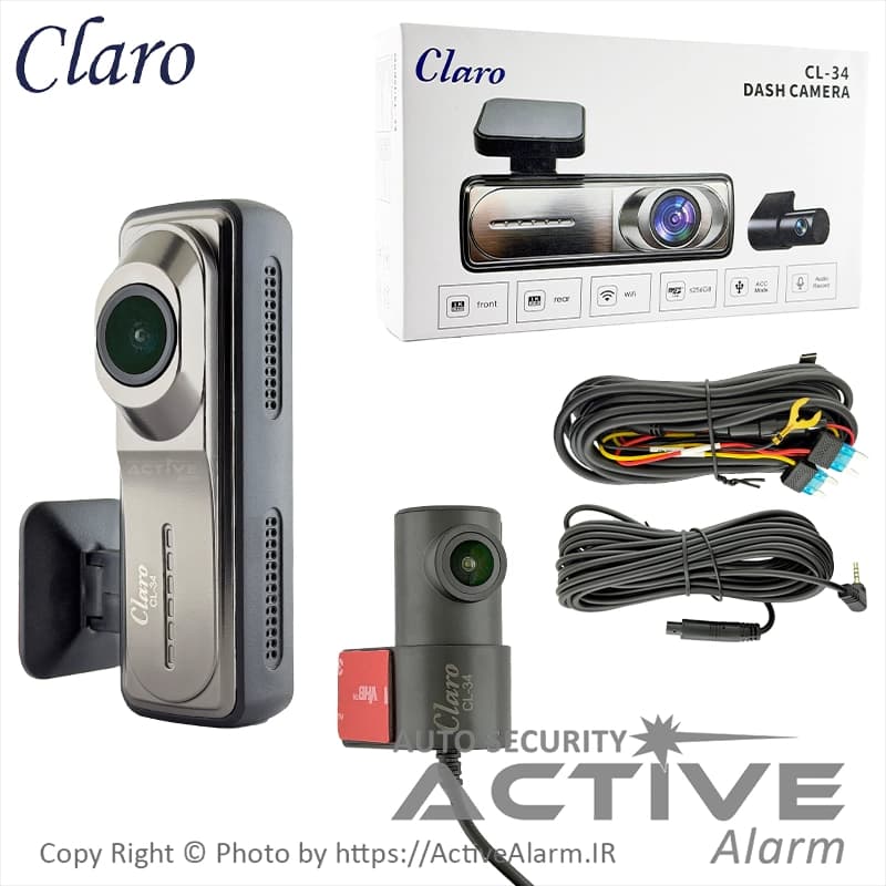 دوربین ثبت وقایع کلارو Claro مدل CL-34-WiFi [دو دوربین]