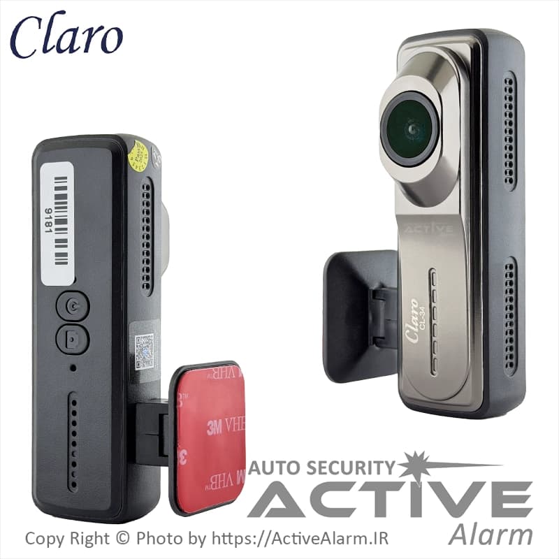 دوربین ثبت وقایع کلارو Claro مدل CL-34-WiFi [دو دوربین] — تصویر ۴
