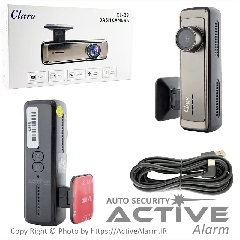 دوربین ثبت وقایع کلارو Claro مدل CL-23-WiFi [تک دوربین] — تصویر ۲