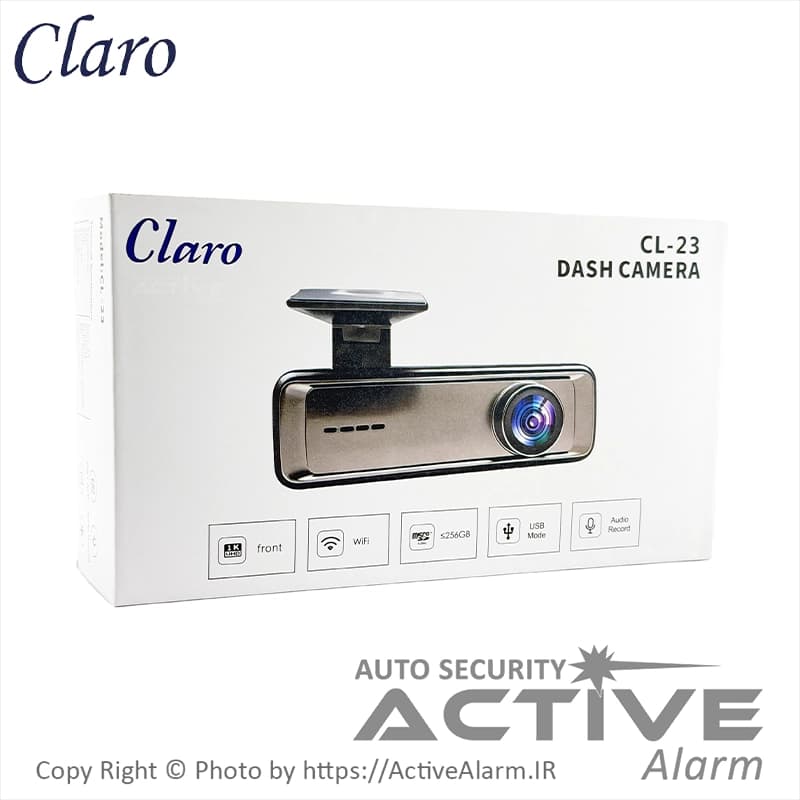 دوربین ثبت وقایع کلارو Claro مدل CL-23-WiFi [تک دوربین] — تصویر ۳